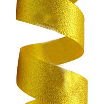 Gold satin ribbons GSA-001